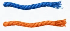 Two separate ropes